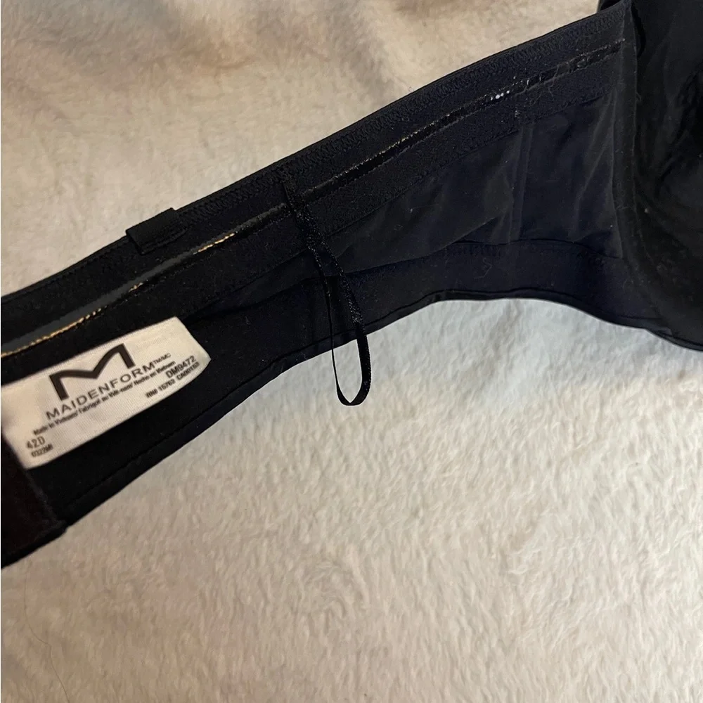 Maidenform Classic Black Strapless Bra - Picture 5 of 5